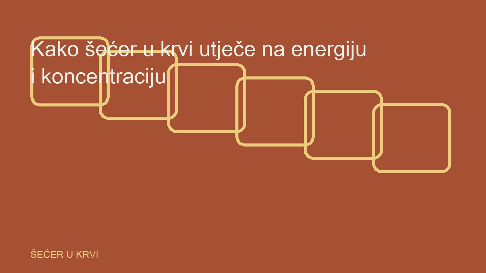 Urednička ilustracija za temu šećer u krvi